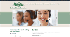 Desktop Screenshot of creditorscollect.com